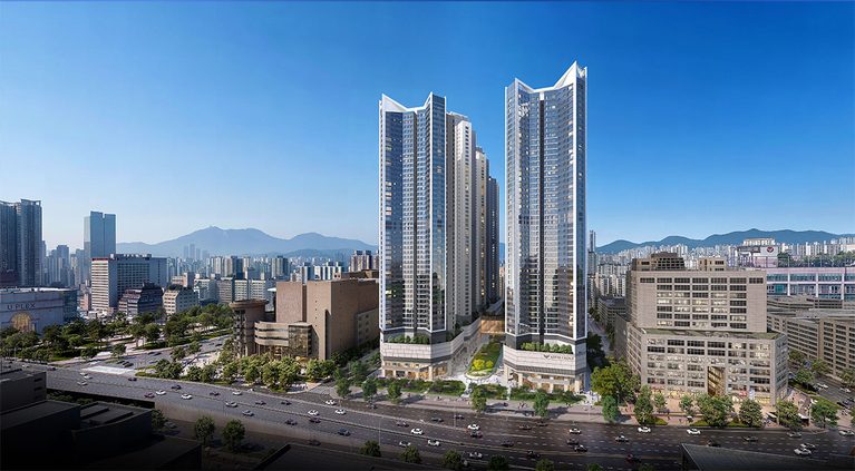 상동역 롯데캐슬